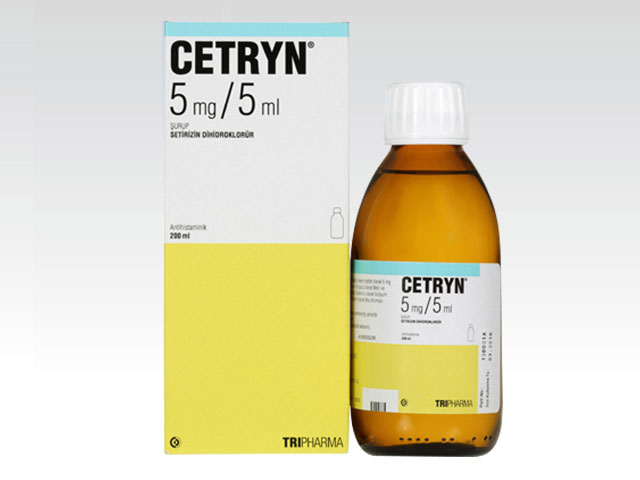 Cetryn 5 mg Şurup Alerji Endikasyon İlaç Bilgi Rehberi